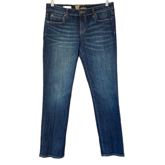 Kut from the Kloth Catherine Boyfriend Straight Leg Jeans Sz 6 - Picture 1 of 10